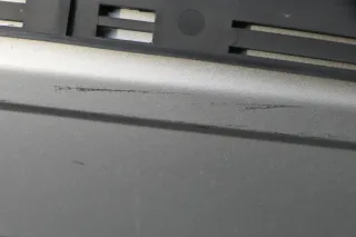 VW Polo 9N 9N3 Stoßstange Heckstoßstange hinten silber grau LA7W - Bild 17