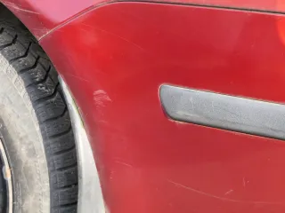 Skoda Fabia 6Y Kombi Stufenhec Stoßstange hinten Heckstoßstange rot braun LF3T - Bild 12