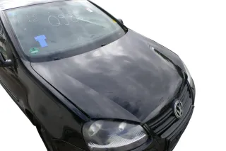 VW Golf 5 V 1K Motorhaube Haube Klappe vorne schwarz L041 - Bild 1