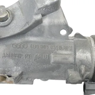 Audi A6 4B Zündschloß Schloß Heckschloß 3x Schlüssel 1x Türschloß Schloßsystem - Bild 3