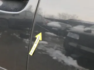 Audi A6 4B C5 Tür Türblatt hinten links nur Türblatt schwarz LZ9W -ohneAnbauteil - Bild 13