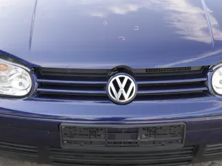 VW Golf 4 Stoßstange vorne Frontstoßstange Stoßfänger blau LB5N SWR -ohne Kappen - Bild 3