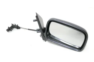 VW Polo 6N manueller manuell Spiegel Außenspiegel rechts grau LC7V & Glas - Bild 1
