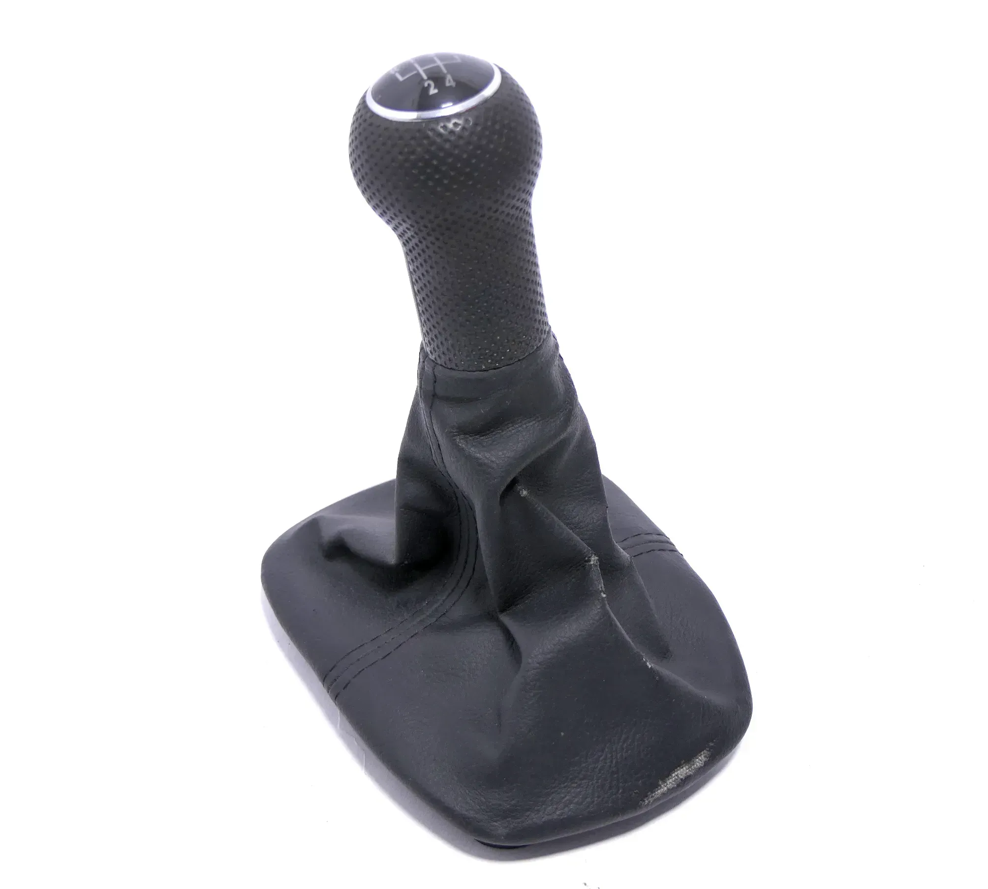 VW Golf 4 Bora Schaltknauf Schaltsack Schaltung Schaltknüppel schwarz 1J0711113 - Bild 1