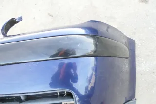 VW Golf 4 Stoßstange vorne Stoßfänger vorn silber blau LB5N indigoblau blue - Bild 7