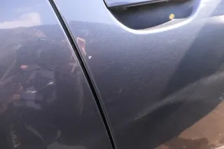 Audi A6 4F C6 Tür vorne rechts Beifahrertür blau grau LZ7R ohne Anbauteile - Bild 3