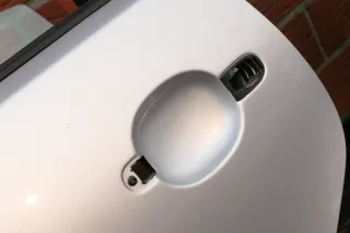 VW Polo 9N 9N3 Tür hinten links silber LA7W 4/5-Türer - Bild 7