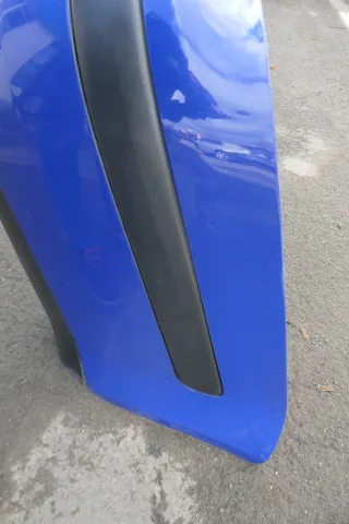 VW Golf 4 Bora Kombi Stoßstange hinten Heckstoßstange Stoßfänger blau LA5C - Bild 3