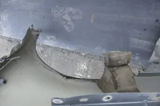 VW Touran 1T Kotflügel vorne rechts grau LD7U 1T0821022A ca.2003-2006 - Bild 2