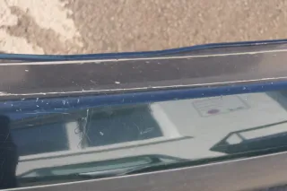 VW Passat 3B Kombi Stoßstange hinten Heckstoßstange Stoßfänger grün LC6N royalgr - Bild 3