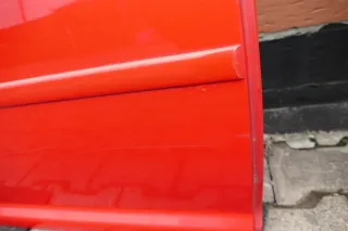 VW Bora Tür hinten rechts nur Limousine rot LP3G (ohne die große Scheibe) - Bild 3