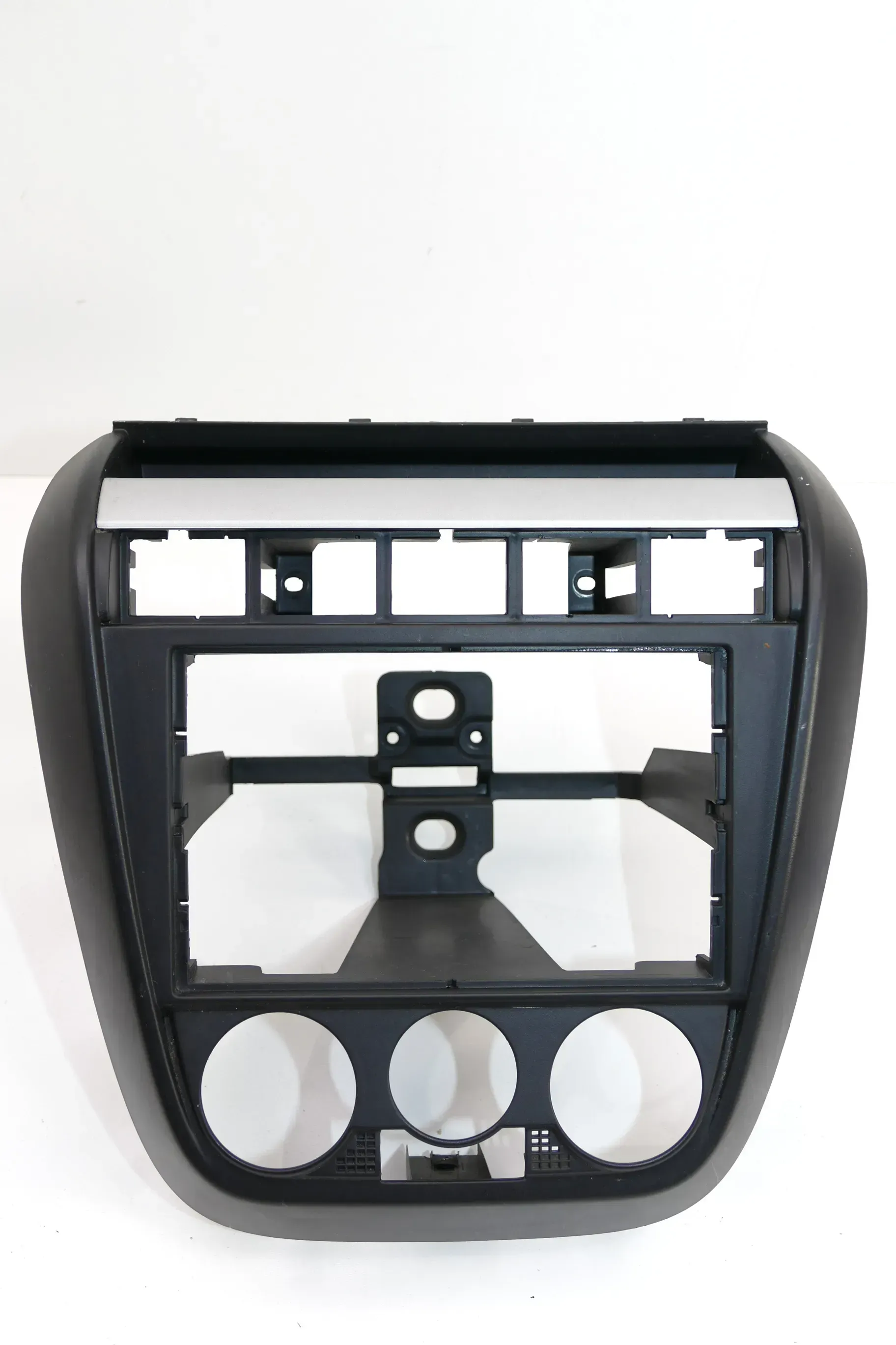VW Fox 5Z Mittelkonsole Verkleidung um Radio schwarz 5Z0858061A - Bild 1