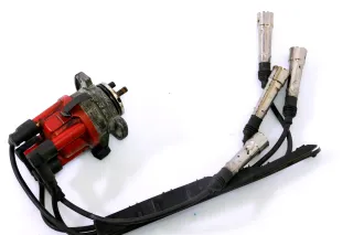 VW Polo 6N Lupo Golf 3 Seat Ibiza Cordoba Variant Zündverteiler mit Zündkabel - Bild 1