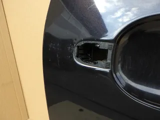 VW Polo 9N 9N3 Tür vorne rechts Beifahrertür 2/3-Türer schwarz LC9Z metallic - Bild 5
