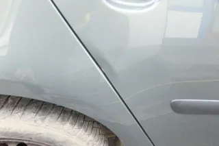VW Golf 5 V 1K Tür nur Türblatt hinten rechts 4/5-Türer grau blau LA6Q sagagreen - Bild 3