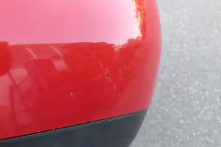 Audi A4 B5 Limousine Stoßstange hinten Heckstoßstange rot LY3H biscaBj99 - Bild 6