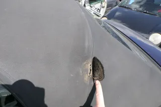 VW Golf 3 & 4 1E Cabrio Dach Scheibe Verdeck schwarz elektrisch - Mängel - Bild 11