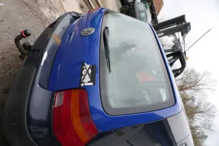 VW Golf 4 Limousine Heckklappe Kofferraumklappe Klappe hinten blau LW5Z-ohneAnb - Bild 3