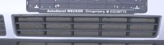 1x VW Golf 4 nur Gitter Abdeckung in Stoßstange vorne mitte mittig - Bild 1