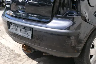 VW Polo 9N 9N3 Stoßstange Heckstoßstange hinten schwarz L041 - Bild 8