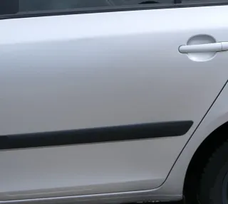 Skoda Fabia 5J Kombi Tür hinten links - silber LA7W - ohne Anbauteile - Bild 5