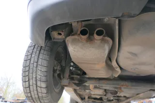 Golf 4 Bora Auspuff hinten Endtopf 1,8 T AGZ AGU AQN AUM A Endschalldämpfer - Bild 1