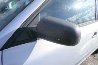 VW Passat 3B 3BG elektrischer Spiegel Außenspiegel links mit Glas schwarz matt. - Bild 1