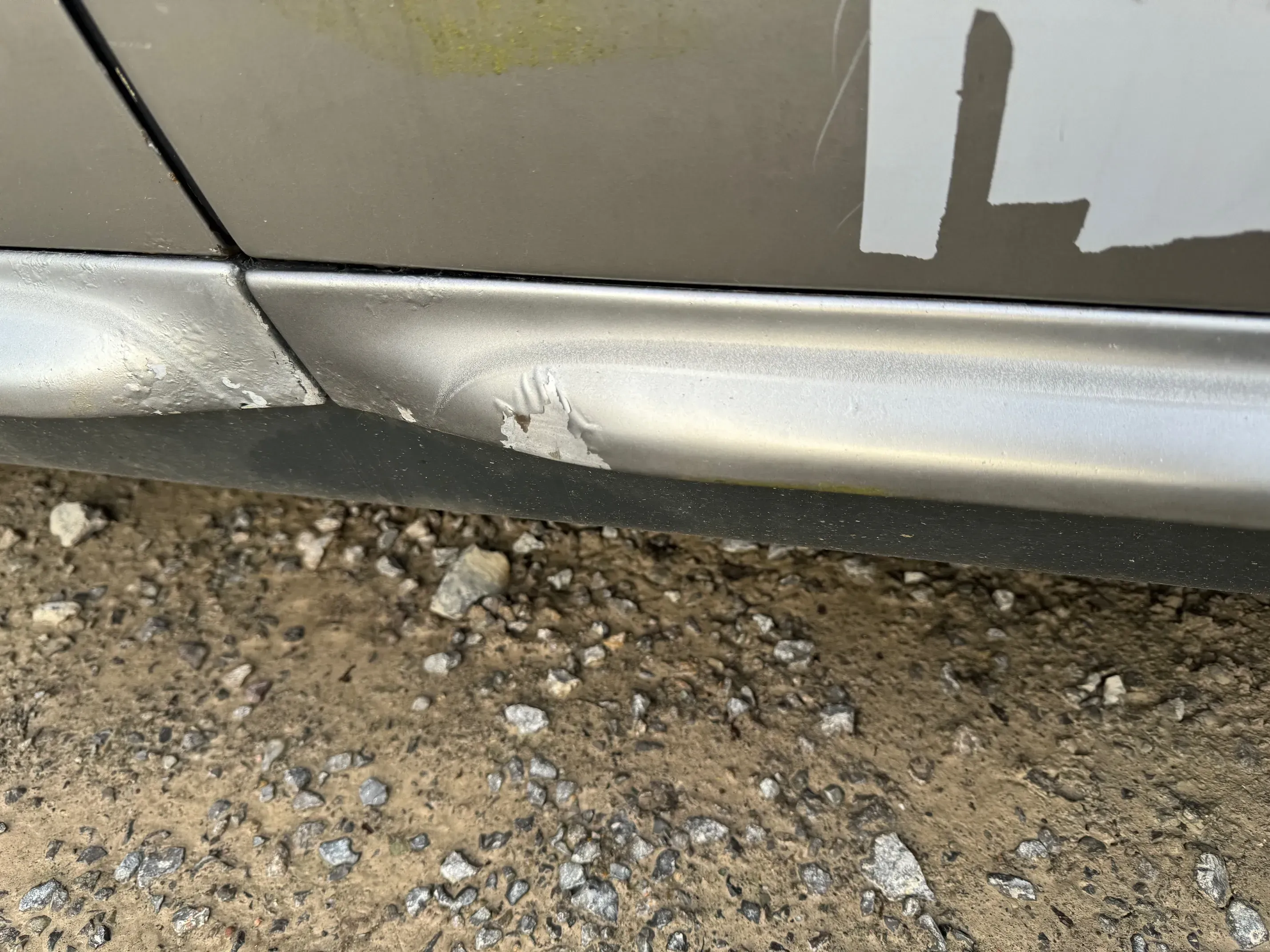 A6 4B 4Z Allroad NUR Zierleiste Leiste Abdeckung Tür hinten links unten - Bild 1