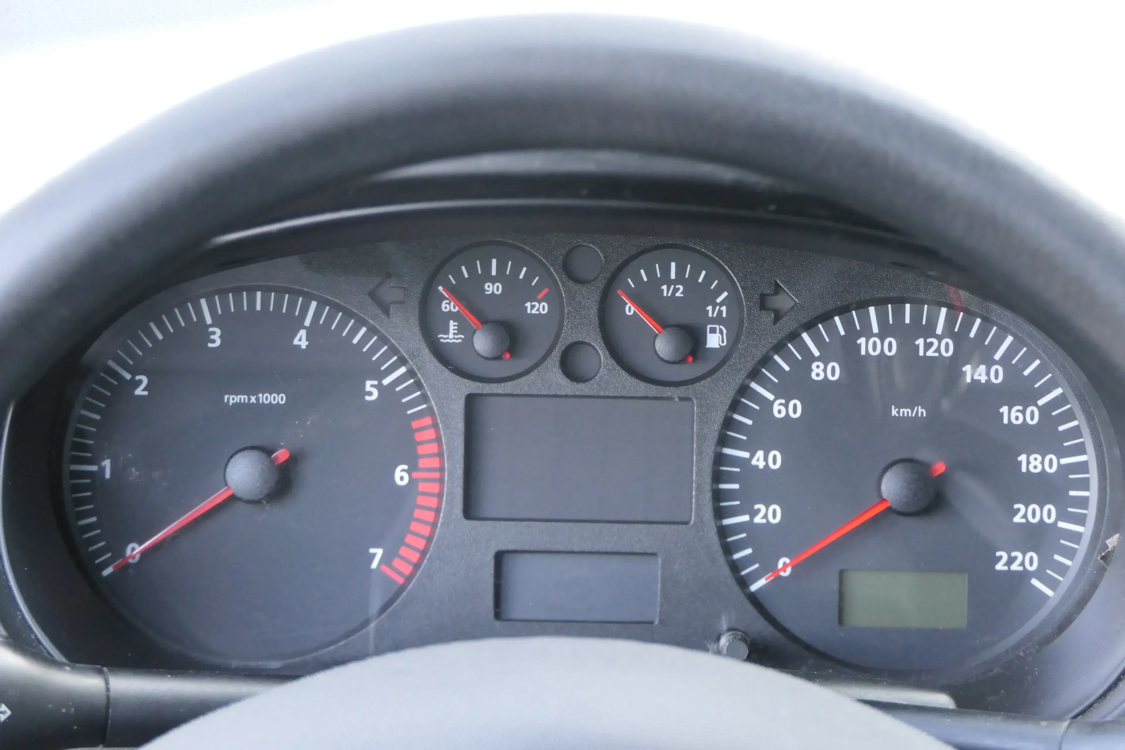 Seat Ibiza 6K3 Tachometer Tacho Kombiinstrument 6K0920801C 221.900km AUC AUD AN - Bild 1