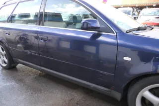 Audi A6 4B C5 Tür nur Türblatt vorne rechts Beifahrertür blau LZ5T - Bild 4