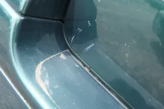 VW Golf 4 Bora Kombi Stoßstange hinten Heckstoßstange Stoßfänger grün LC6M - Bild 5