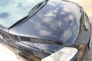 VW Fox 5Z Motorhaube Klappe vorn vorne schwarz LC9Z Haube - Bild 2