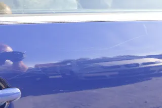VW Passat 3B 3BG Kombi Variant Tür hinten rechts blau LA5E - Bild 3