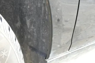 VW Fox Kotflügel vorne links schwarz L041 - Bild 5