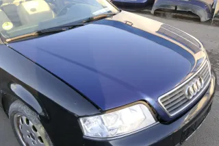 Audi A6 4B Motorhaube Klappe vorn (bis ca. Anfang 2002) blau LZ5K - Bild 3