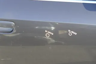 Audi A6 4B C5 Tür Türblatt vorne rechts Beifahrertür grau LZ4V - Bild 5