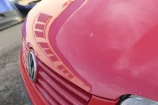 VW Polo 6N2 Motorhaube Haube vorne Klappe rot LP3G - Bild 2