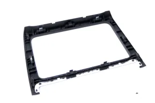 VW Polo 6R Mittelkonsole Verkleidung um Radio / Navi schwarz Blende - Bild 4