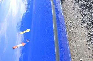Seat Ibiza 6L Tür Fahrertür 4/5-Türer vorne links blau LS5G ohne Anbauteile - Bild 3