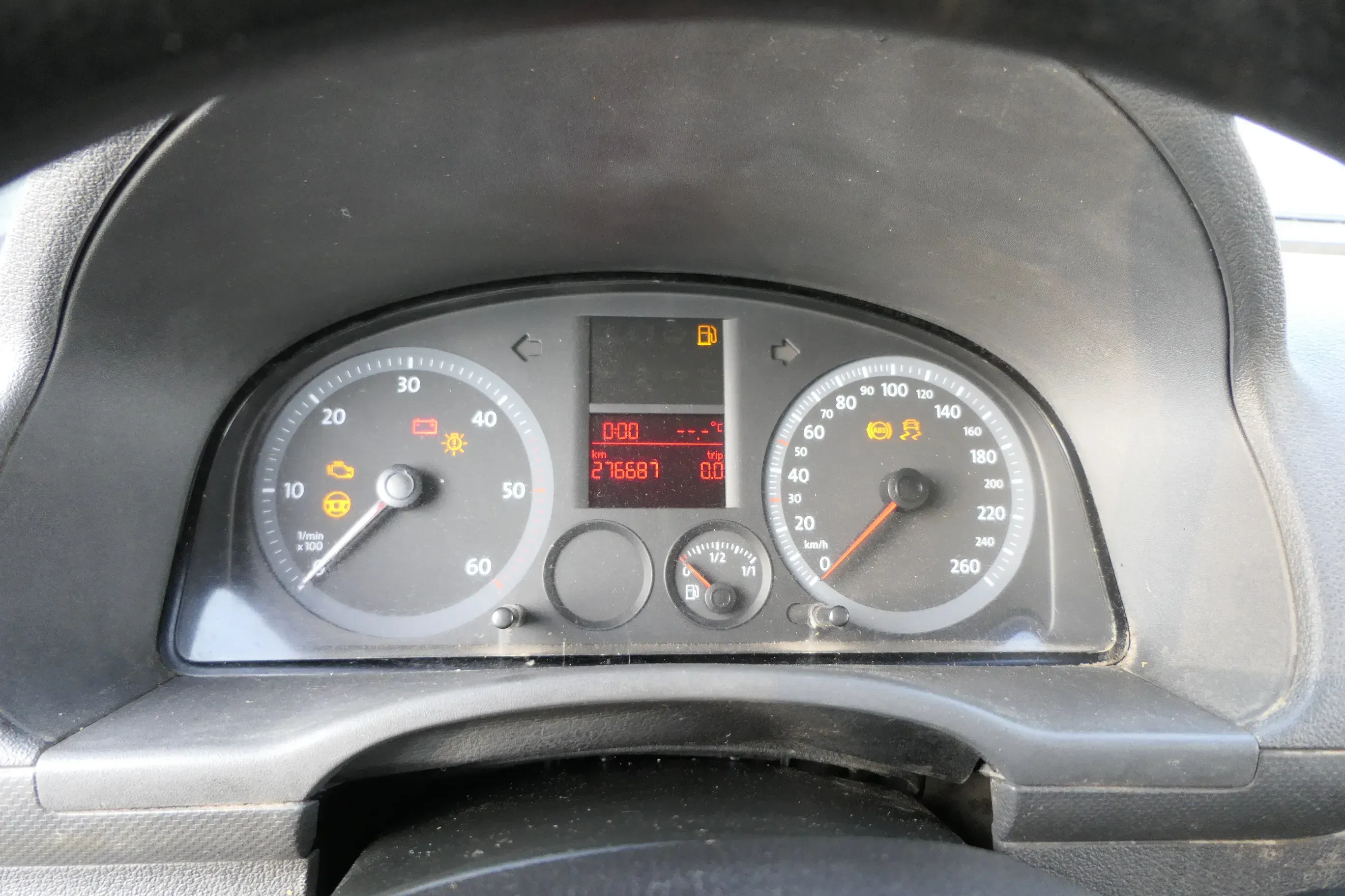 VW Touran Caddy 2K Tacho Tachometer Kombiinstrument 1T0920871A TDI 276.000km - Bild 1