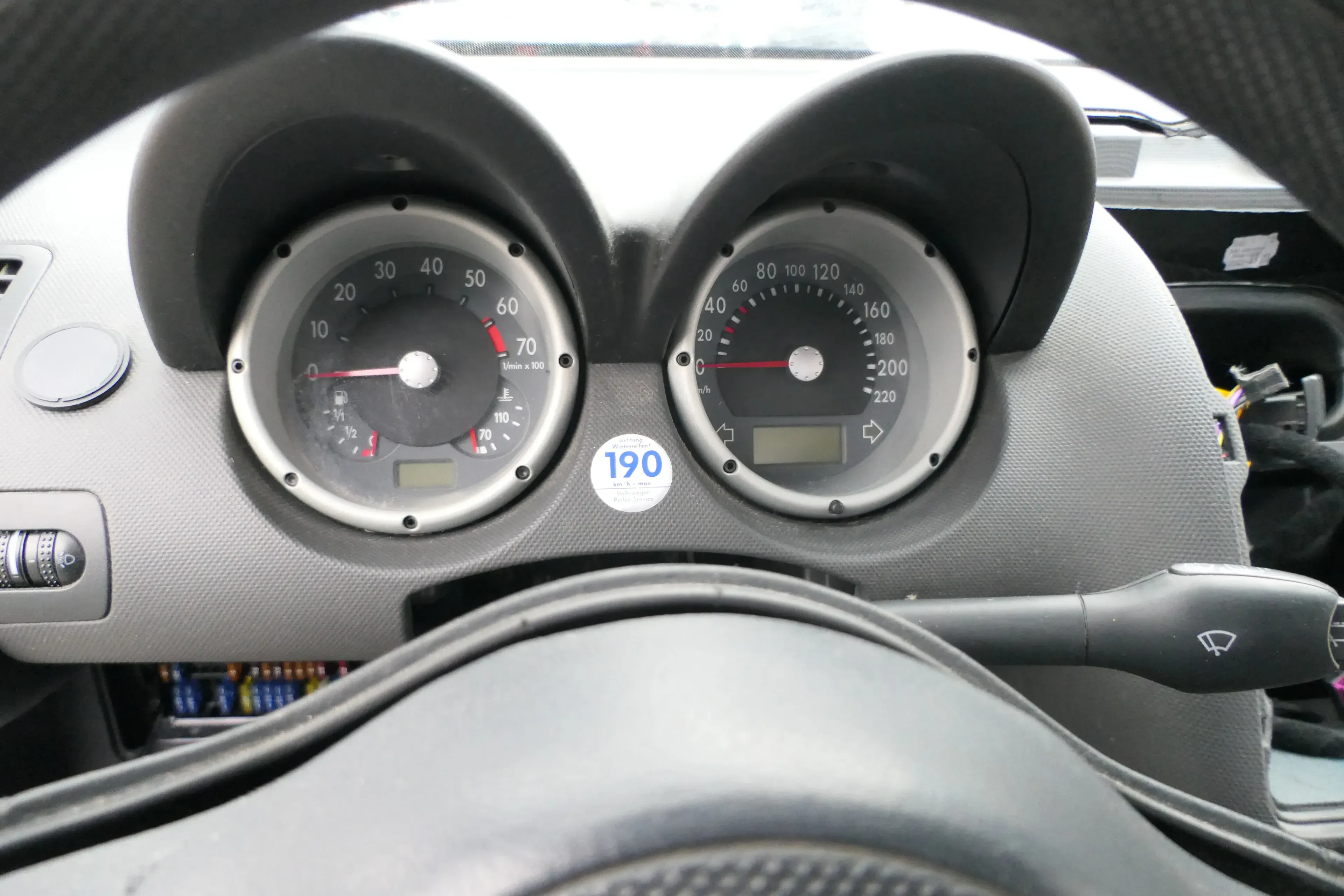 VW Lupo Tacho Tachometer Kombiinstrument 178.000km 6X0920801 1,4 16V 1,0 50PS 75 - Bild 1