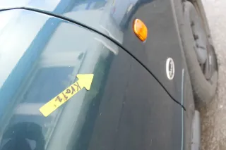 Audi A4 B5 Tür nur Türblatt vorn rechts Beifahrertür grün LZ6U Kombi Limo - Bild 8