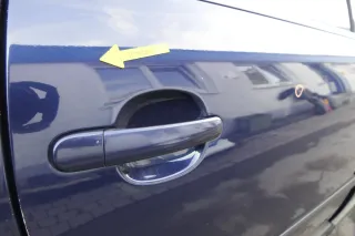 VW Passat 3B 3BG 3B6 Kombi Avant Tür hinten rechts mit Scheibe blau LB5N - Bild 8