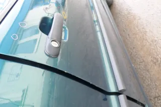 VW Polo 6N 6N2 Tür vorne rechts Beifahrertür 2/3-Türer grün LC6P - Bild 6