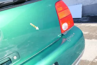 VW Lupo 6X Heckklappe Klappe Kofferraumklappe Scheibe grün LA6N - Bild 6