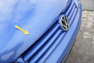 VW Golf 4 Motorhaube Haube Klappe vorne blau LW5Y - Bild 3