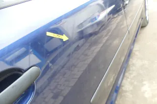 Skoda Octavia 1U5 Combi Kombi Variant Tür hinten rechts blau 9460 LF5U - Bild 5