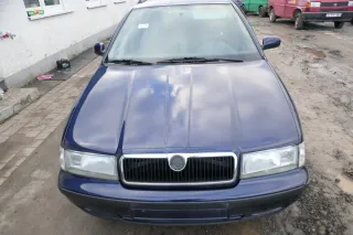 Skoda Octavia 1U Motorhaube Haube Klappe vorne grau LF5U  blau mit Grill - Bild 1