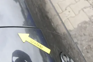 Audi A4 B6 8E nur Türblatt Tür vorne links Fahrertür schwarz LZ9W Kombi+Limo - Bild 7