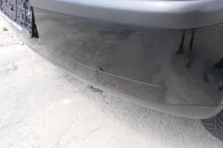 VW Polo 9N 9N3 Stoßstange Heckstoßstange hinten schwarz L041 - Bild 9